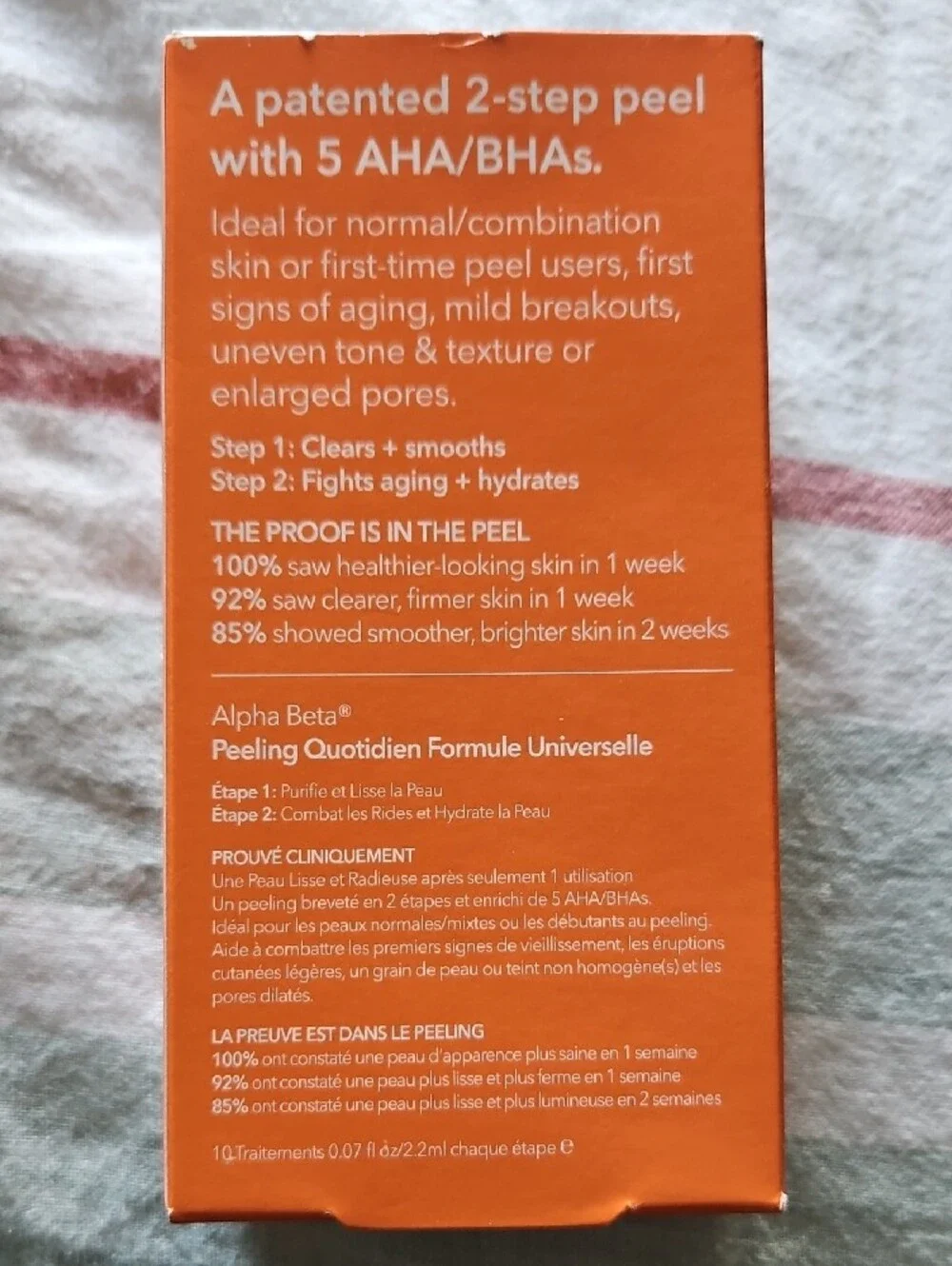 Alpha Beta Universal Daily Peel - 10 Treatments